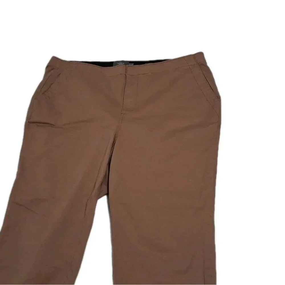 Wrangler 34/32 Relaxed Fit Mens Khaki Pants  Tan Chino Straight Regular Adult - Picture 8 of 16